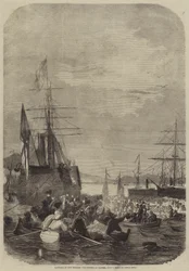 Landing of the English Volunteers at Naples